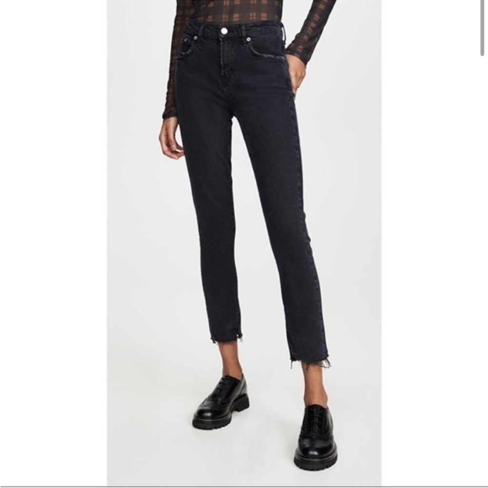 Agolde Toni Mid Rise Straight Jeans